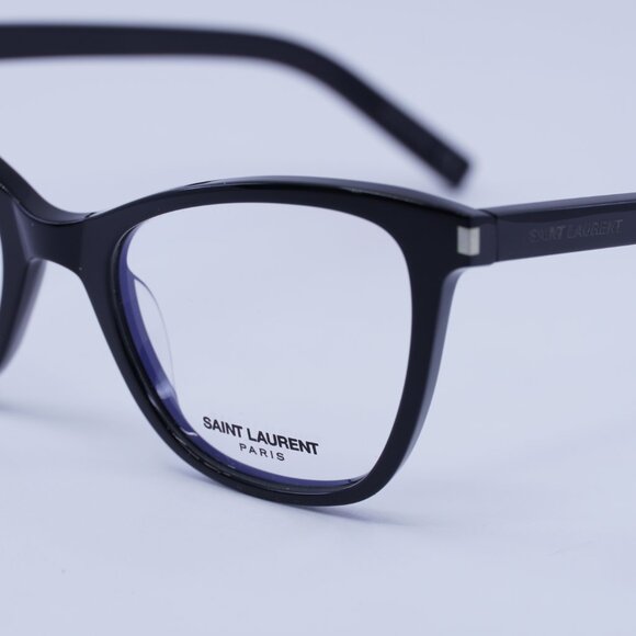 Saint Laurent SL219 001 Eyeglasses Black 51mm Cat Eye Frame - Picture 5 of 12